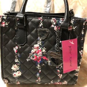 Betsey Johnson floral purse